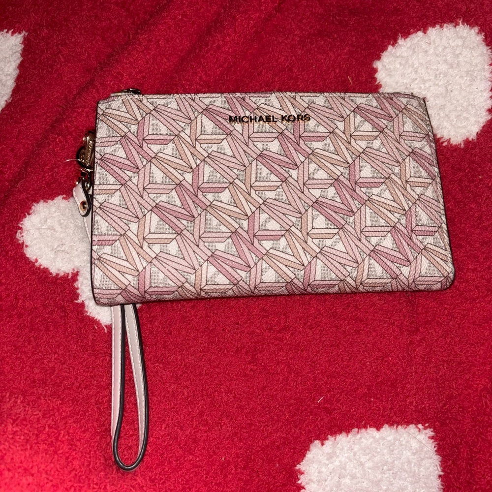 Michael Kors Jet Set Travel Large Double Zip Wallet